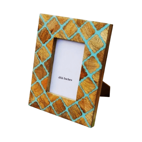 MDF & WOOD RESIN PHOTO FRAME (POLISH)